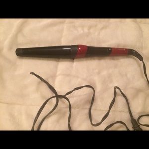 Curling iron lowest setting is 270 highest is 410