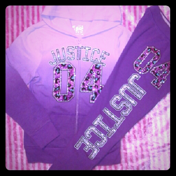 Justice sweat outfit