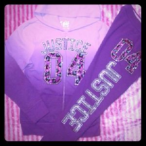 Justice sweat outfit