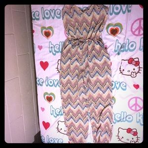 Liberty love zigzag printed jumpsuits. Medium size