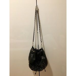 Urban Outfitters Studded Crossbody Purse - Black