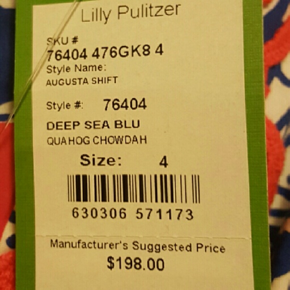 NWT Lilly Pulitzer shift dress - Picture 3 of 4