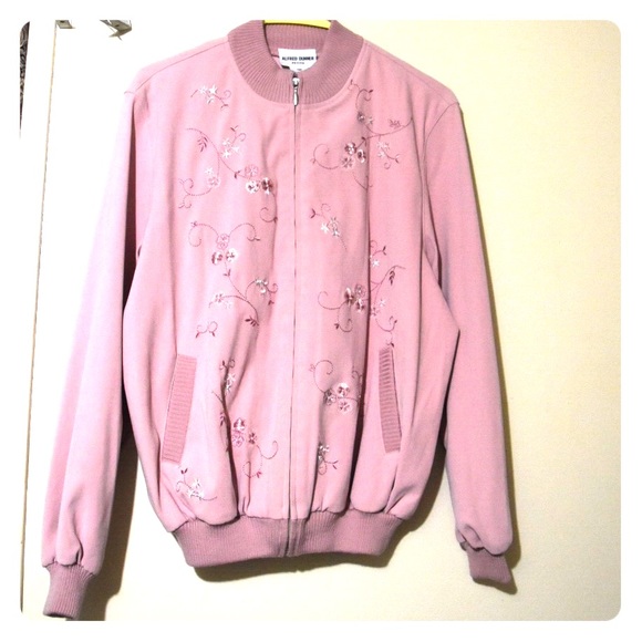 Alfred Dunner Jackets & Blazers - Beautiful Blush Bomber