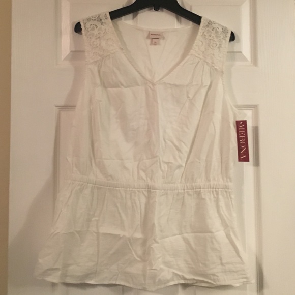 White tunic tank