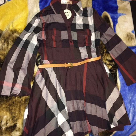 Plaid dress