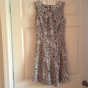 AB Studio size 6 animal print dress