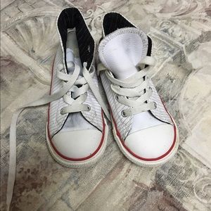 Kids all star white converse