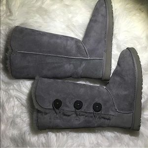 Tall Grey Ugg Boots