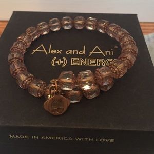 Alex and Ani Crystal Wrap Bracelet