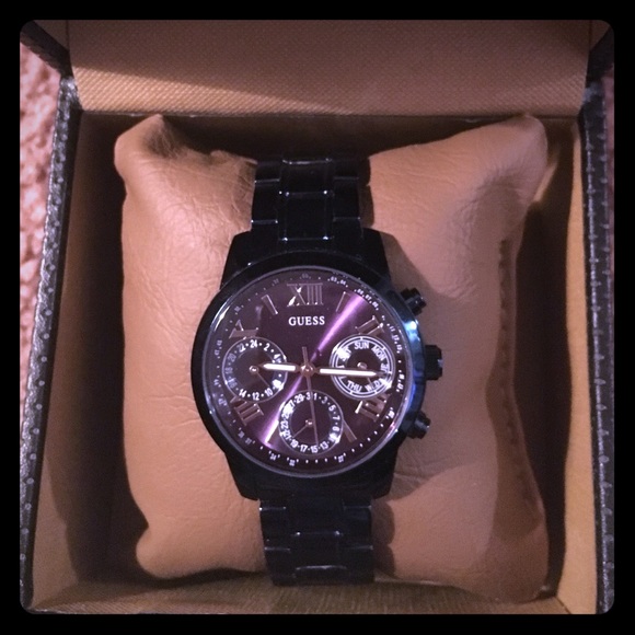 New blue guess watch
