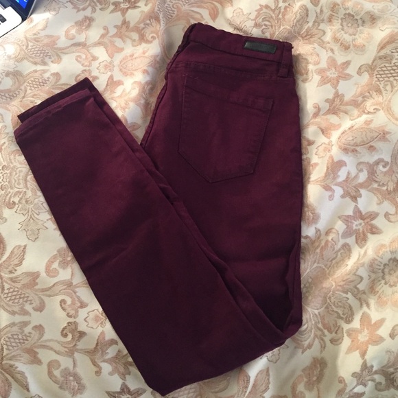 Burgundy BLANK NYC Skinny Jeans