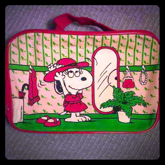 Extremely Rare Vintage Snoopy's Sister Belle Bag