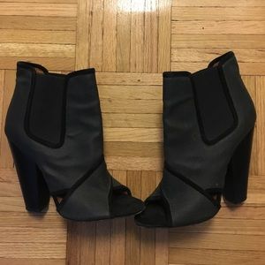 Givenchy open toe booties
