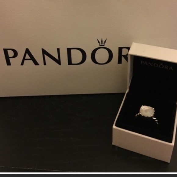 Pandora Jewelry - Pandora Mother-of-Pearls Ring sz 6