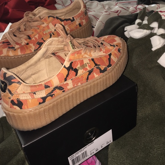 Rihanna camo pumas!!!! SOLD OUT EVERYWHERE!