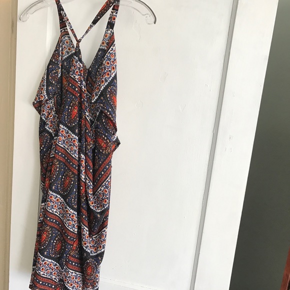 Multi-colored plus size dress - Picture 2 of 3