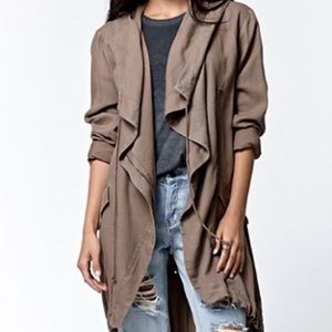 LA Hearts Longline Anorak Jacket sz S