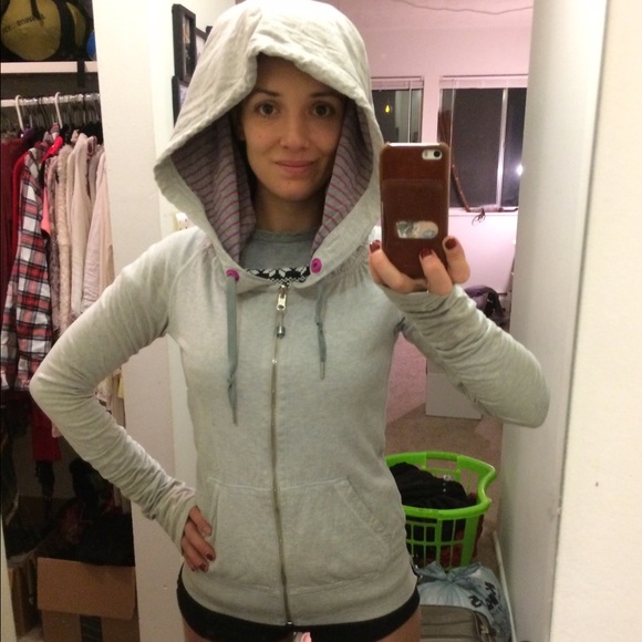 Reversible Lululemon zip-up sweater