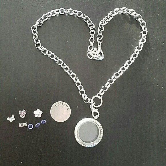 "Lockets by the Sea" Believe in yourself locket