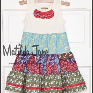 Matilda Jane Country Fields Tiered Tank Dress
