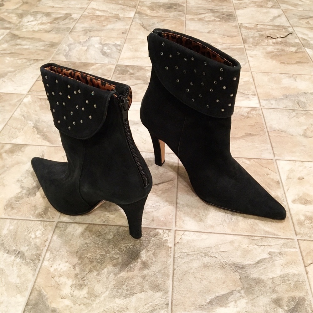 DEZARIO Rhinestone Booties
