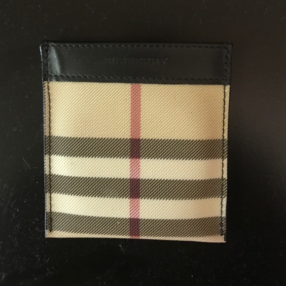 Authentic Burberry small round mirror