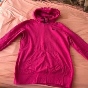 Pink Nike sweatshirt