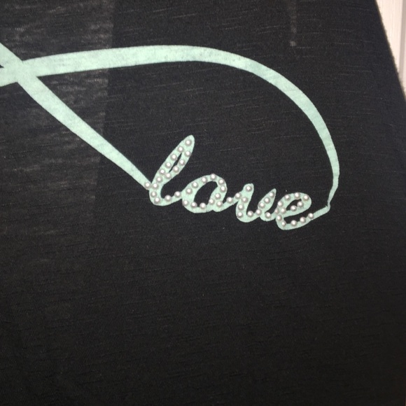 Black graphic tank - Picture 2 of 3