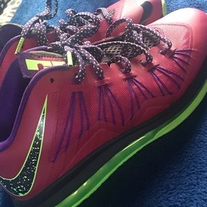 Raspberry Lebron's (MENS SIZE 8)