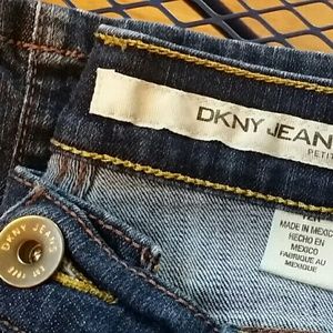 DKNY petite 12 Soho jeans dark blue