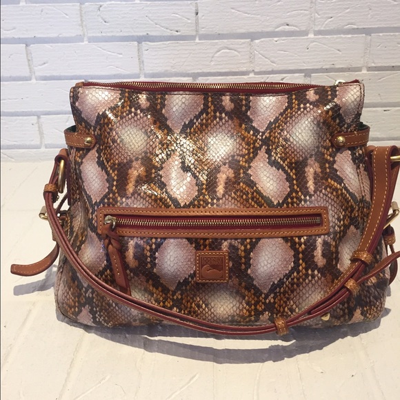 Dooney Bourke Python Satchel