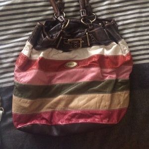 Striped D&G bag