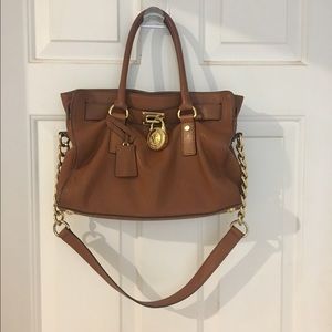 MICHAEL KORS Hamilton Saffiano Medium Satchel
