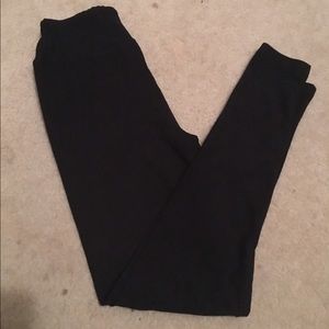 LULAROE tween black leggings