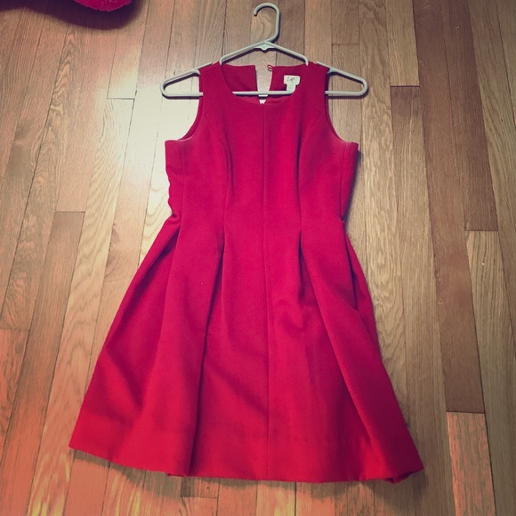 Anne Taylor Red Dress