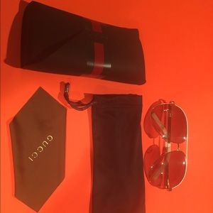 Gucci Sunglasses, Slightly worn.