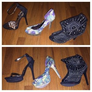 3 types of high heels