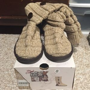 Muk Luks Tall Miranda Knotted Boots