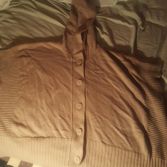 Drapped down sweater