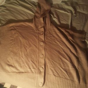 Drapped down sweater