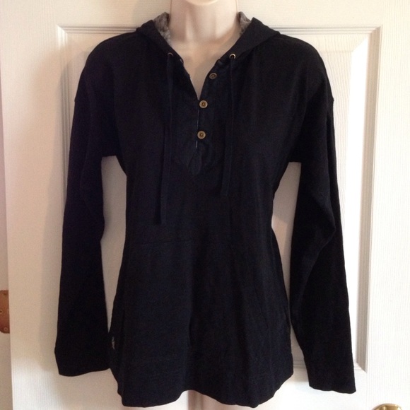 Ralph Lauren black hooded pullover, medium