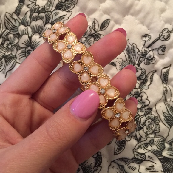 Rhinestone Bracelet x Topshop