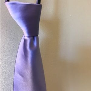 Purple Zipper Tie