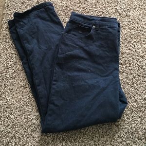 Gloria Vanderbilt navy pants