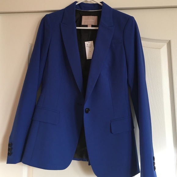 Banana republic cobalt blue blazer NWT