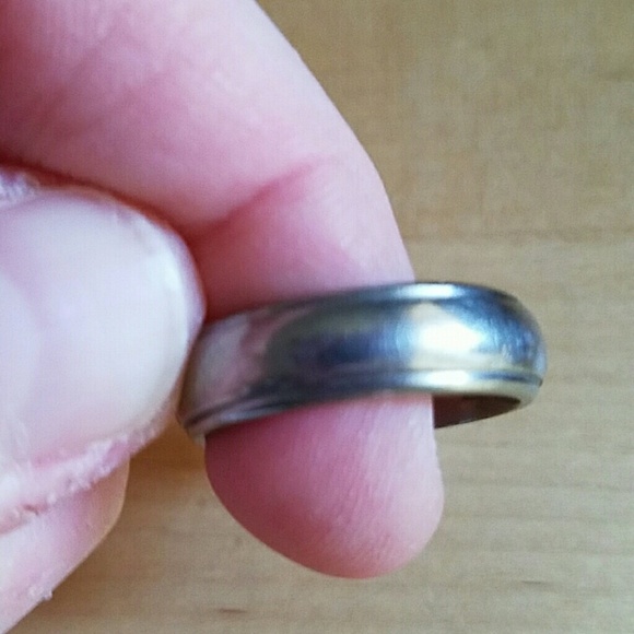 Titanium wedding band size 8
