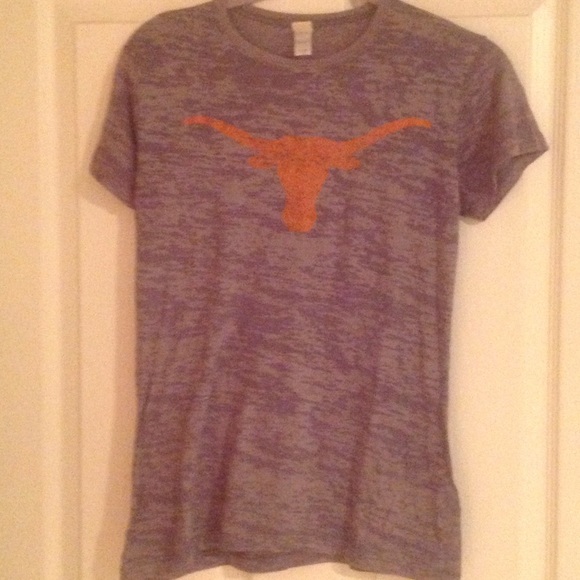 Texas Longhorns burnout tshirt