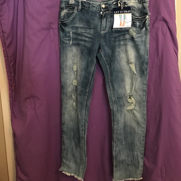 Distress Women's Jeans