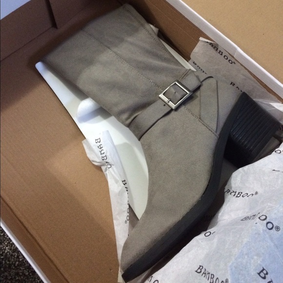 NWT Bamboo over the knee boots