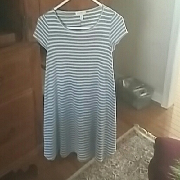 Love Fire striped t-shirt dress